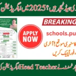 Punjab Head Teacher Upgradation 2025